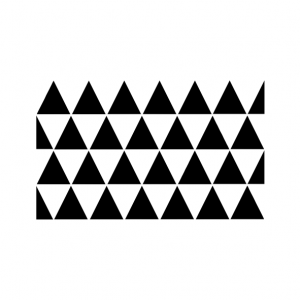 Pochoir Triangle Scandinave