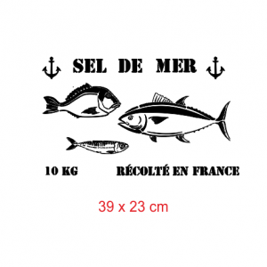 Pochoir Sel de mer