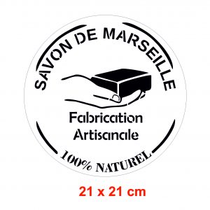 Pochoir "Savon de Marseille"