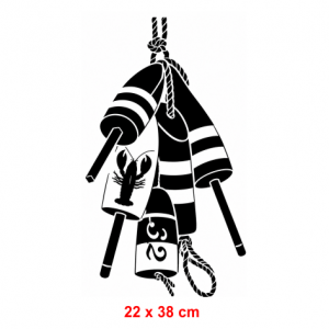 Pochoir A3 Les bouées