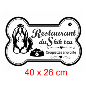 Pochoir Woof Shih tzu Restaurant