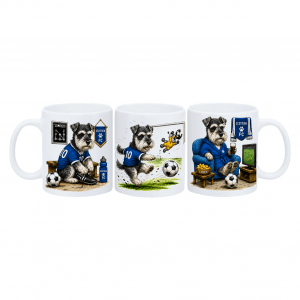 Mug Schnauzer le Football
