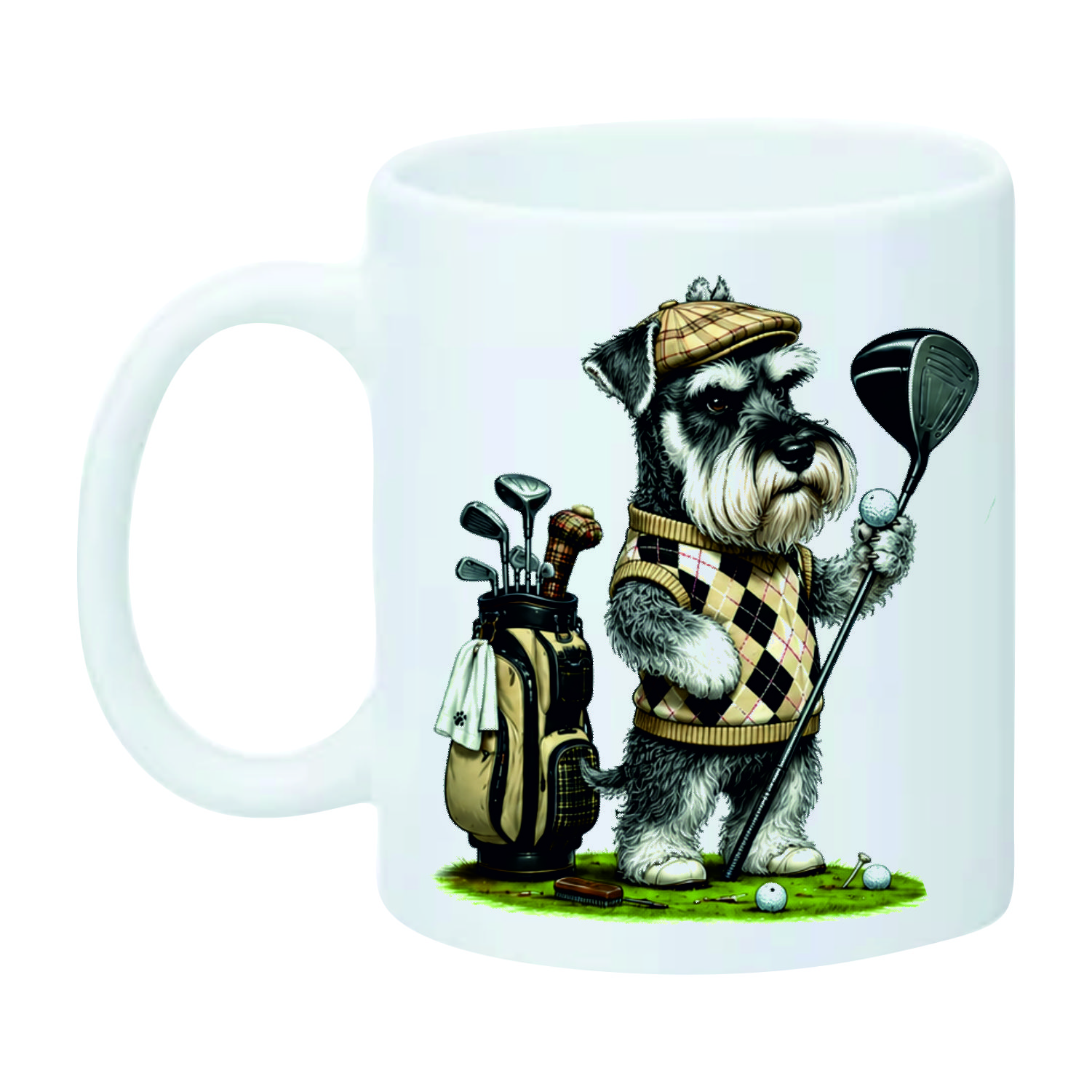 Mug Schnauzer le Golf – vue 2