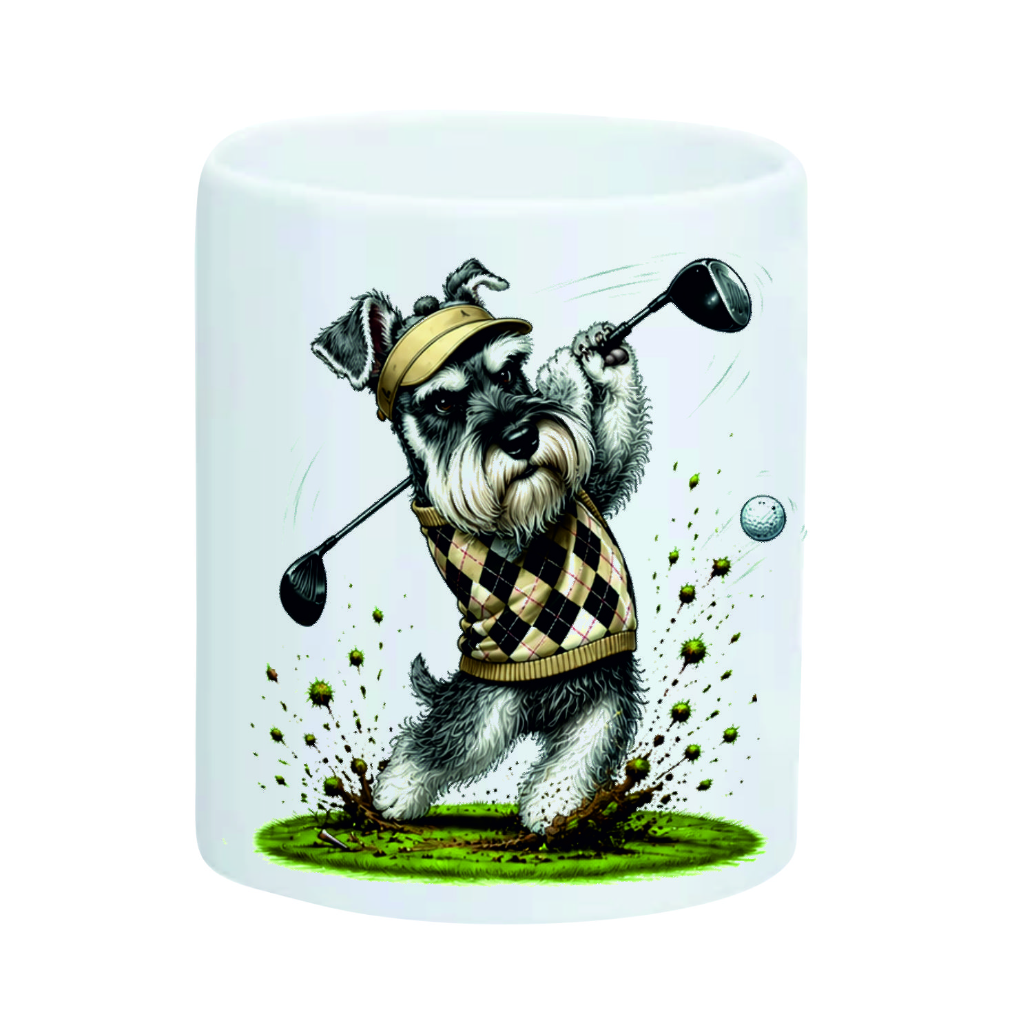 Mug Schnauzer le Golf – vue 3