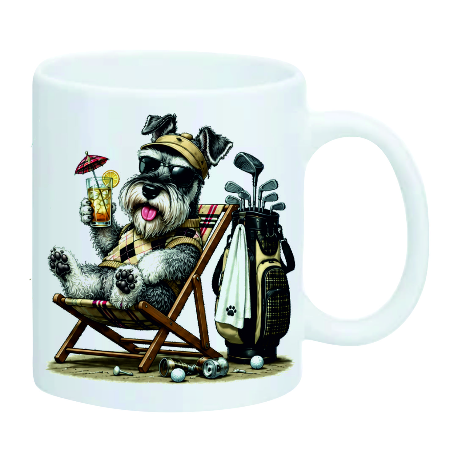 Mug Schnauzer le Golf – vue 4