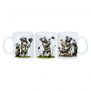Mug Schnauzer le Golf