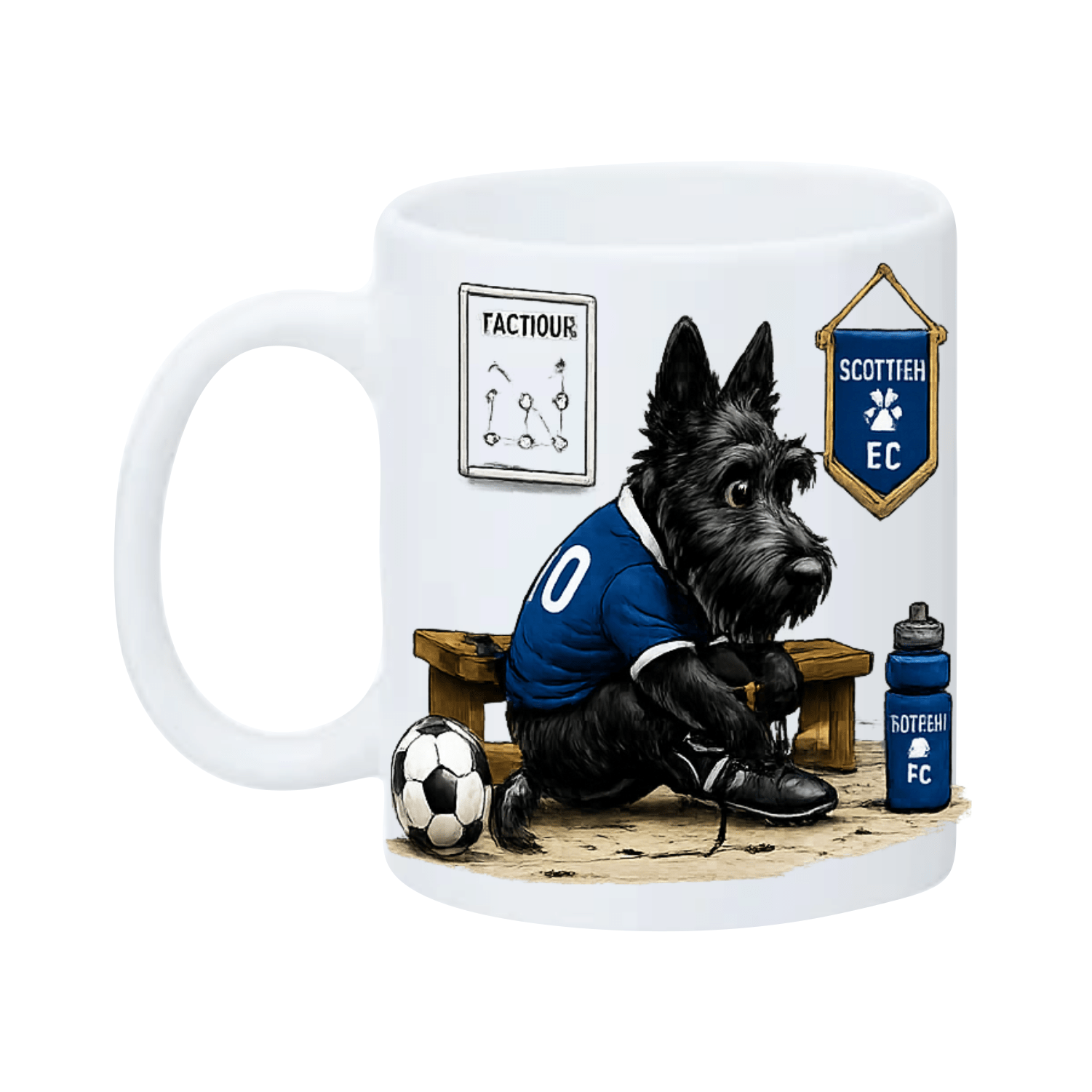 Mug Scottie le Football – vue 2