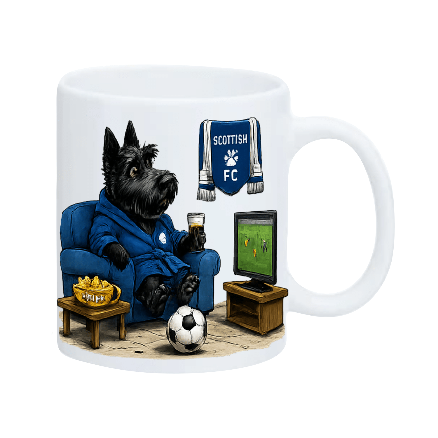 Mug Scottie le Football – vue 4