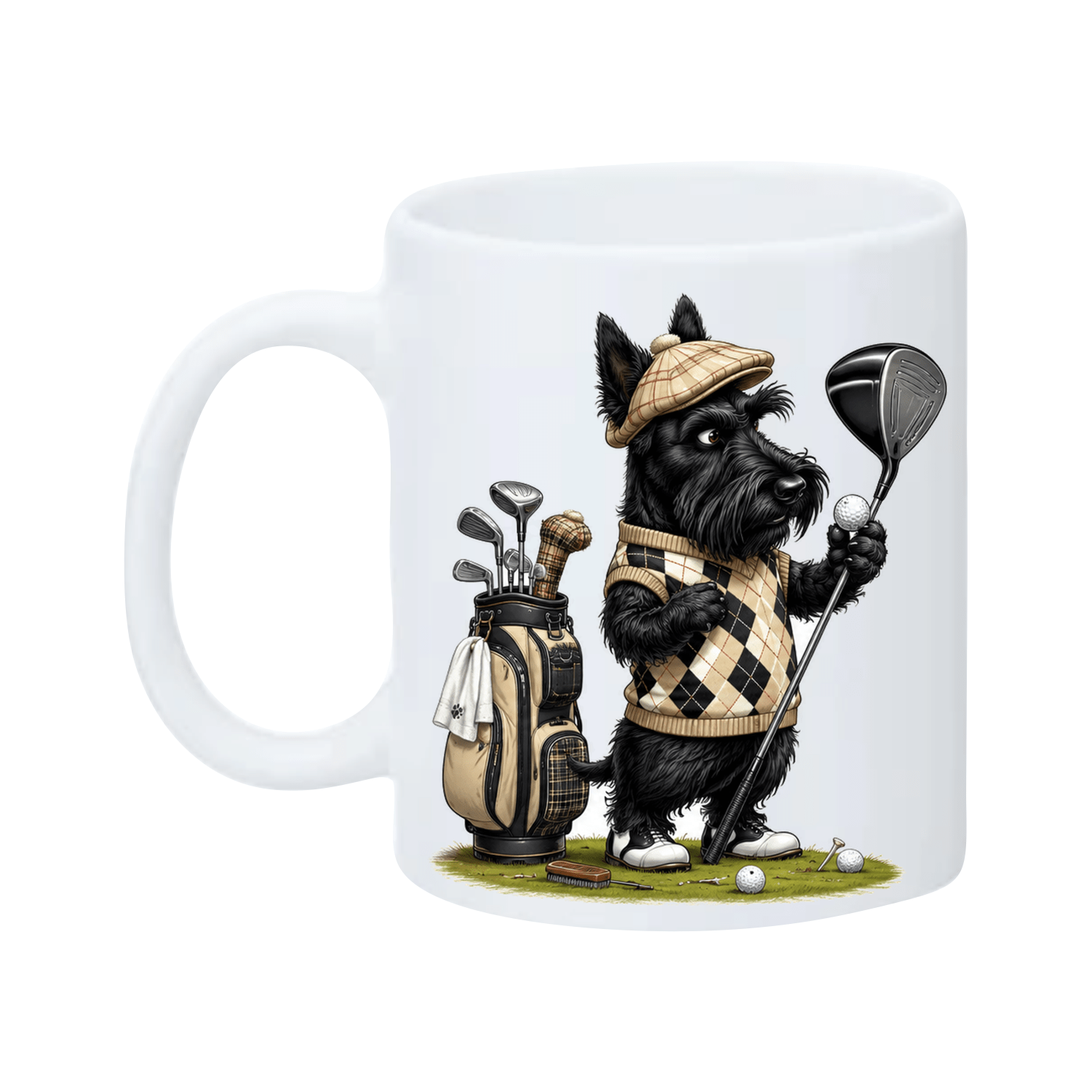 Mug Scottie Golf – vue 2