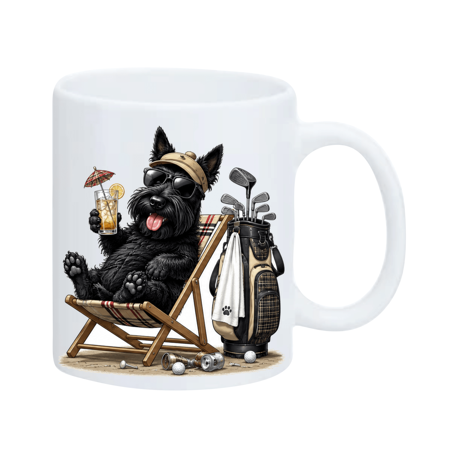 Mug Scottie Golf – vue 4
