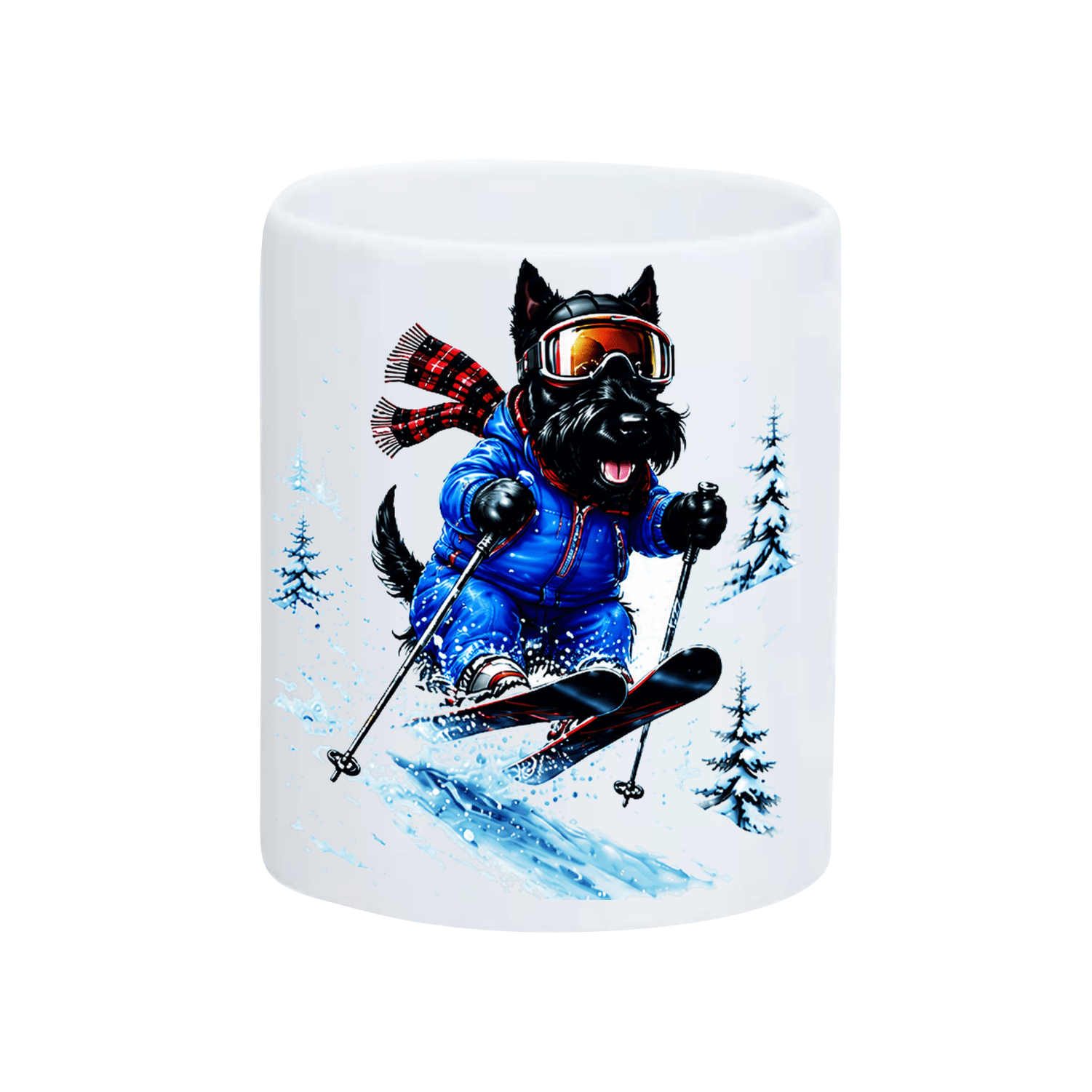 Mug Scottie le Ski – vue 3