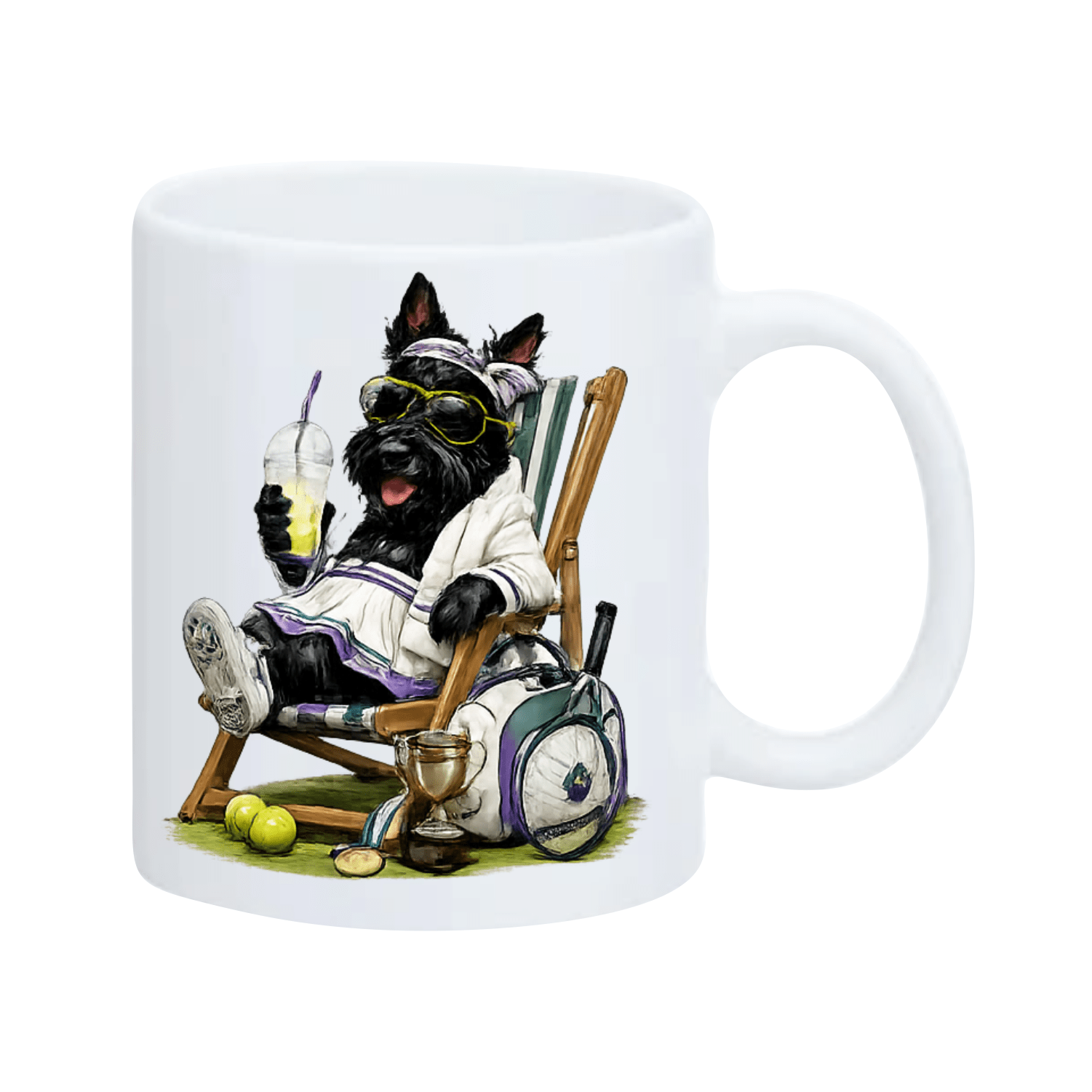 Mug Scottie le Tennis – vue 4