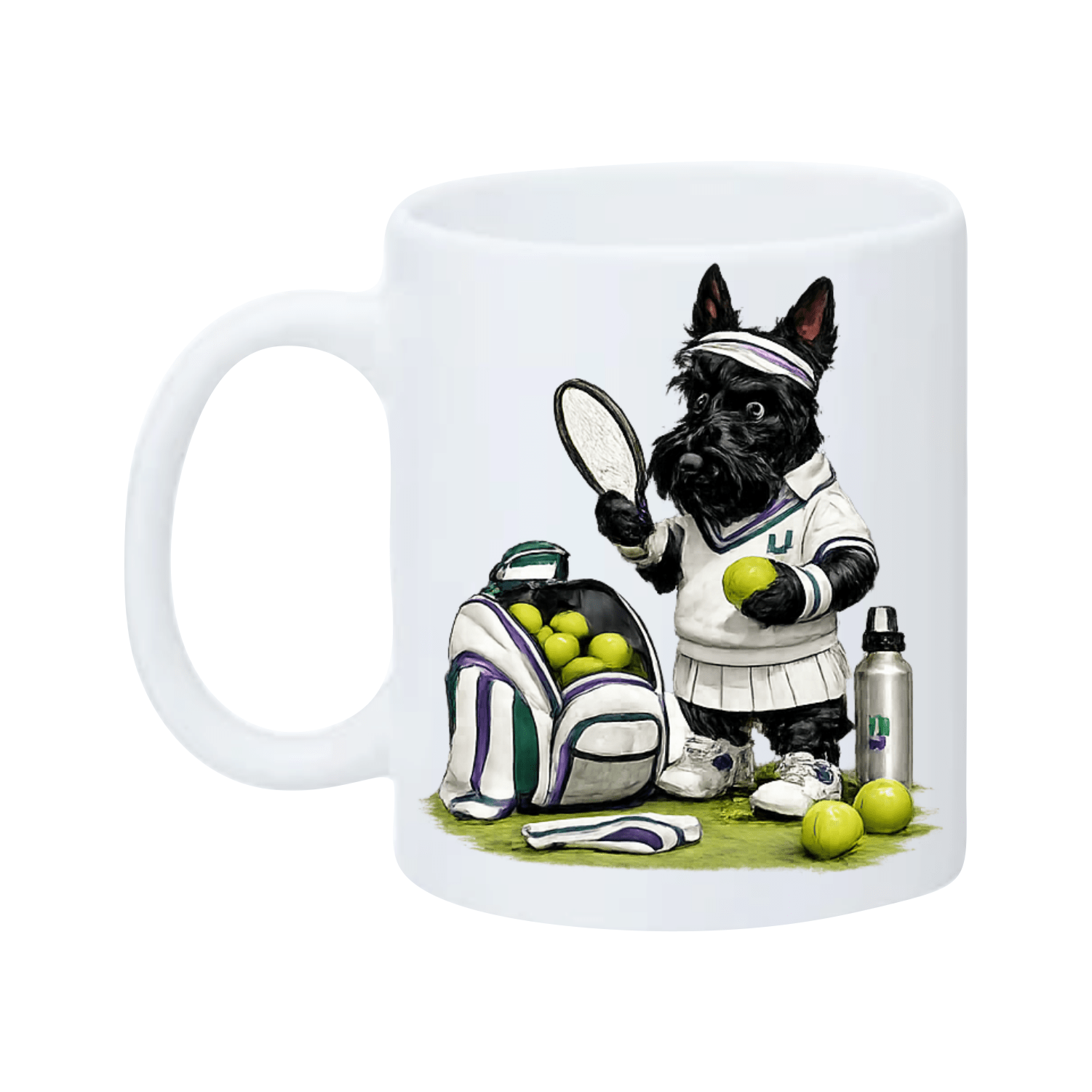 Mug Scottie le Tennis – vue 2