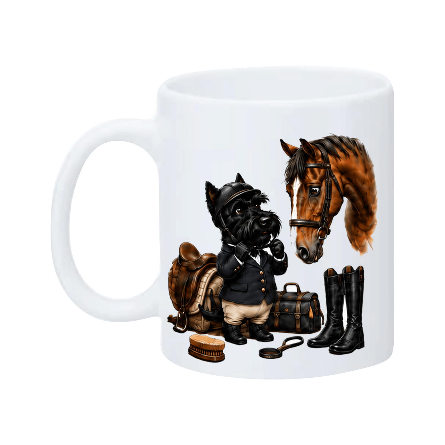 Mug Scottie l'Equitaion – vue 2