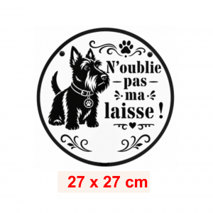 Pochoir woof La laisse