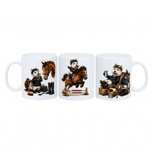 Mug Westie l'Equitaion