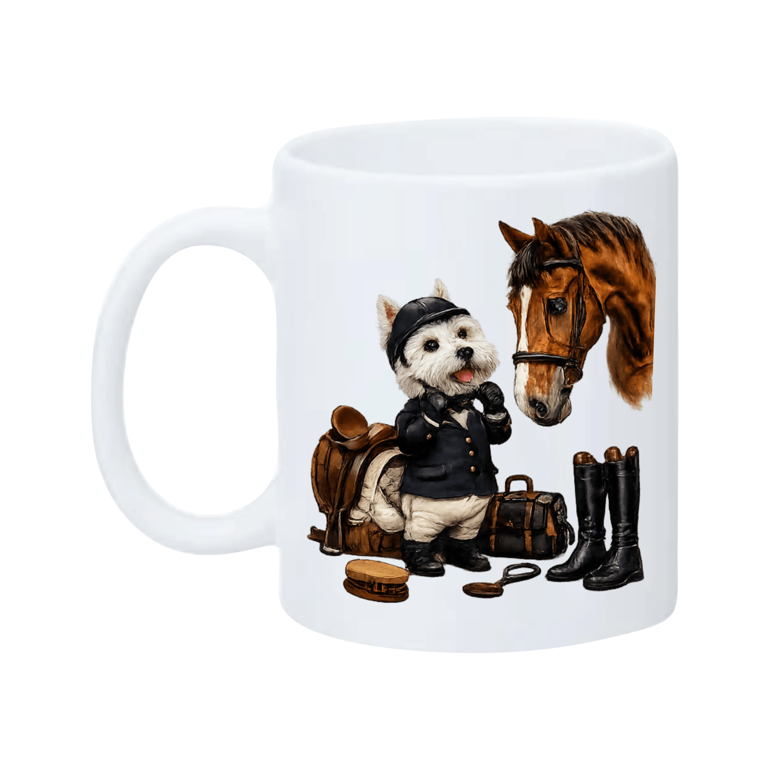 Mug Westie l'Equitaion – vue 2
