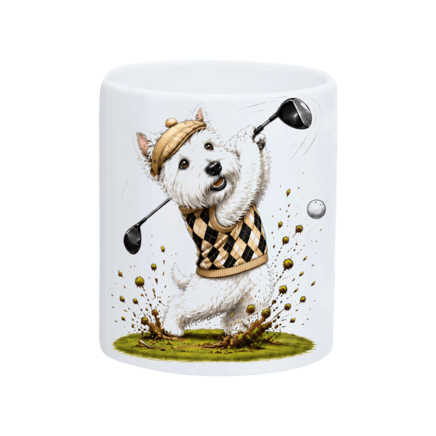 Mug Westie le Golf – vue 3