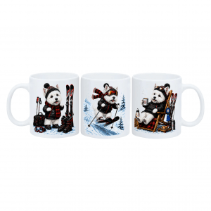 Mug Westie le Ski