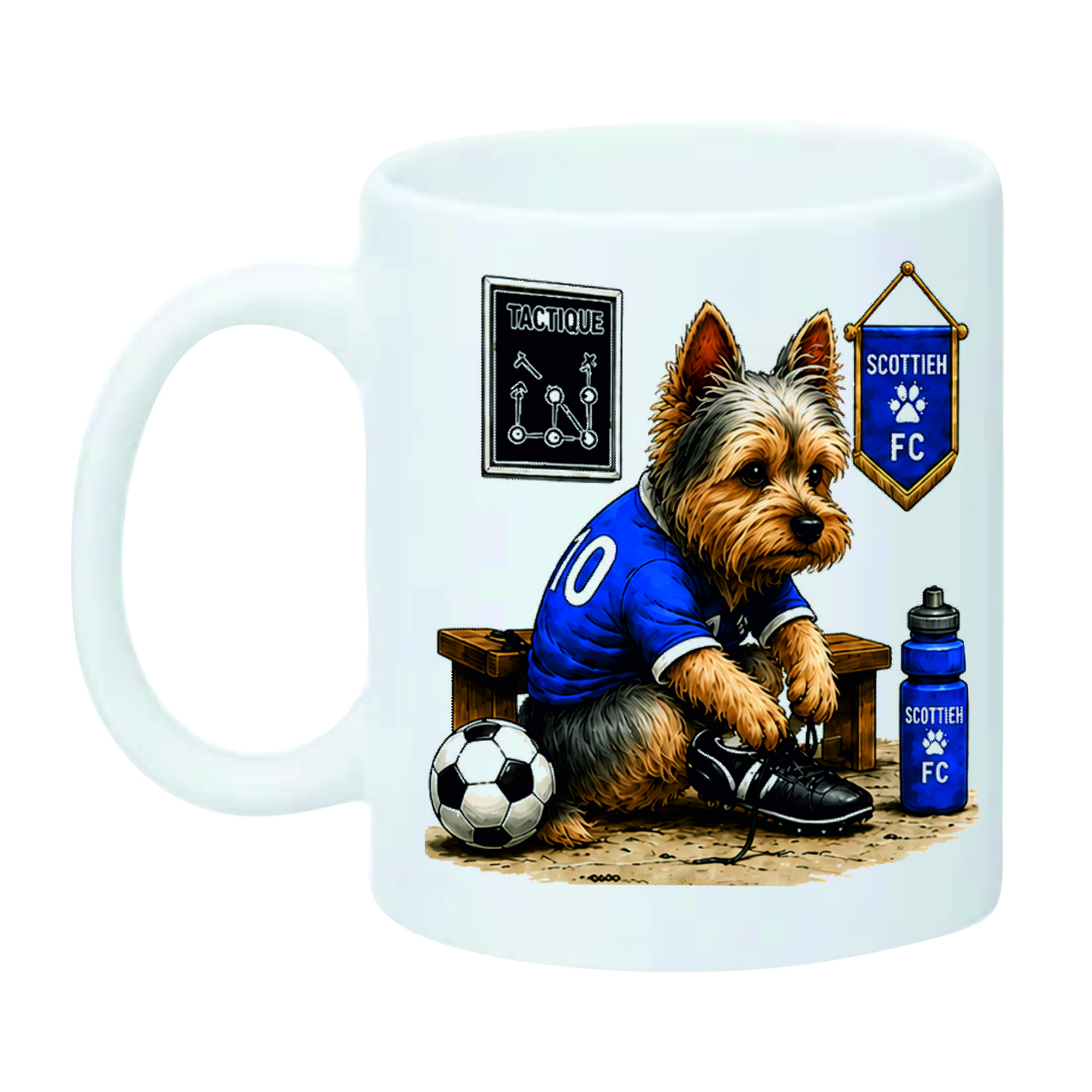 Mug Yorshire le Football – vue 2