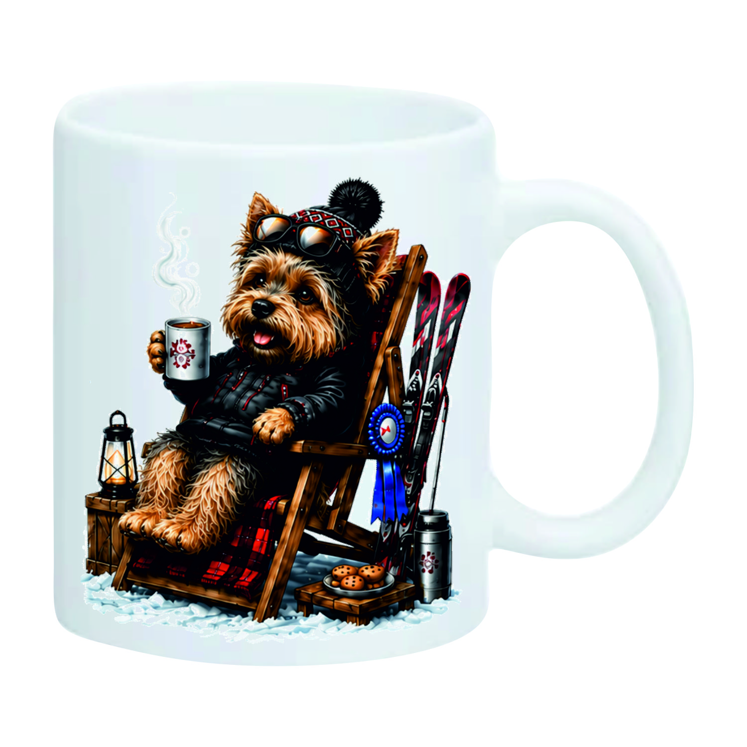 Mug Yorshire le ski – vue 4