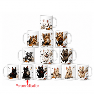 Les humeurs de terrier avec ou sans personnalisation
