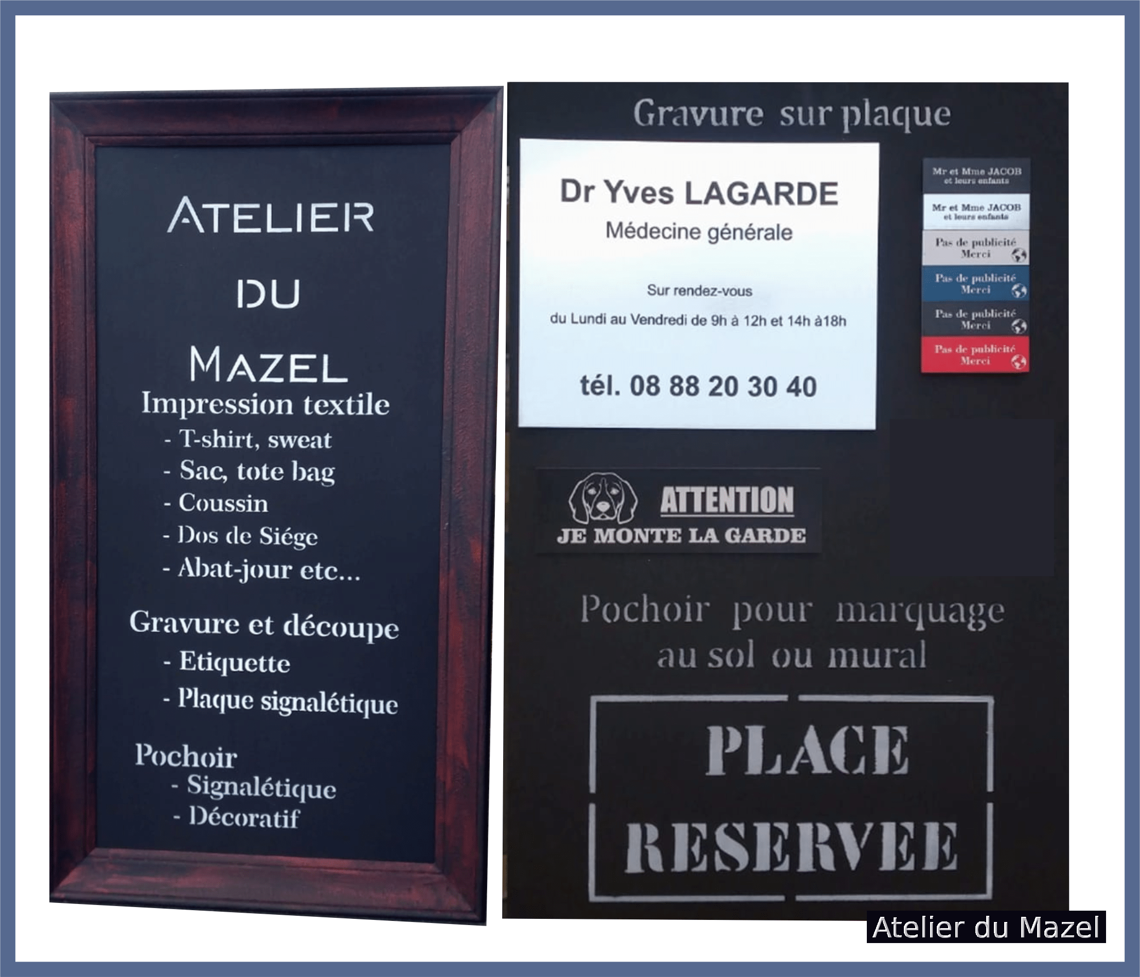 panneau marquage