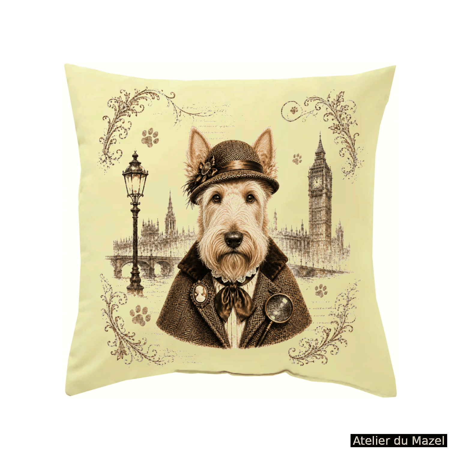 Monsieur ou Madame, housse de coussin Scottish Sherlock – vue 4