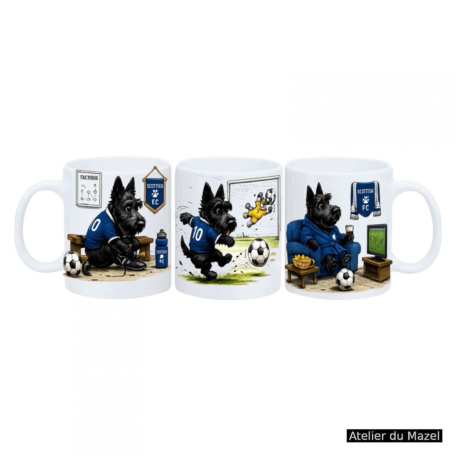 Mug Scottie le Football