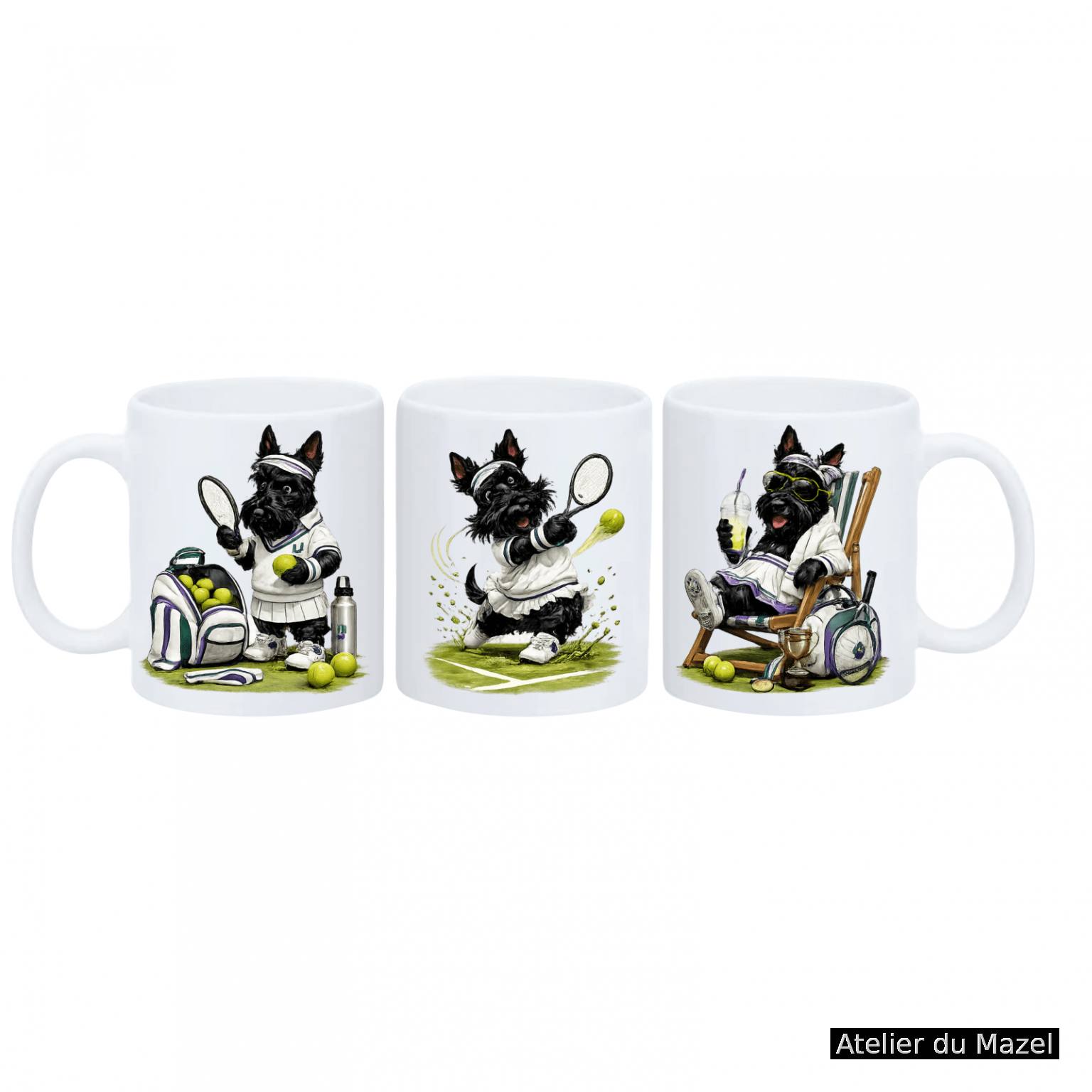 Mug Scottie le Tennis