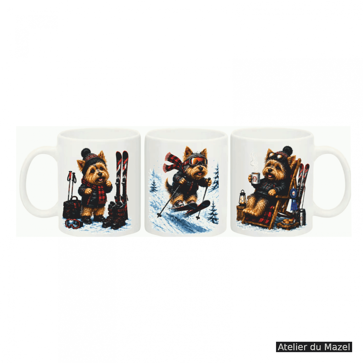 Mug Yorshire le ski