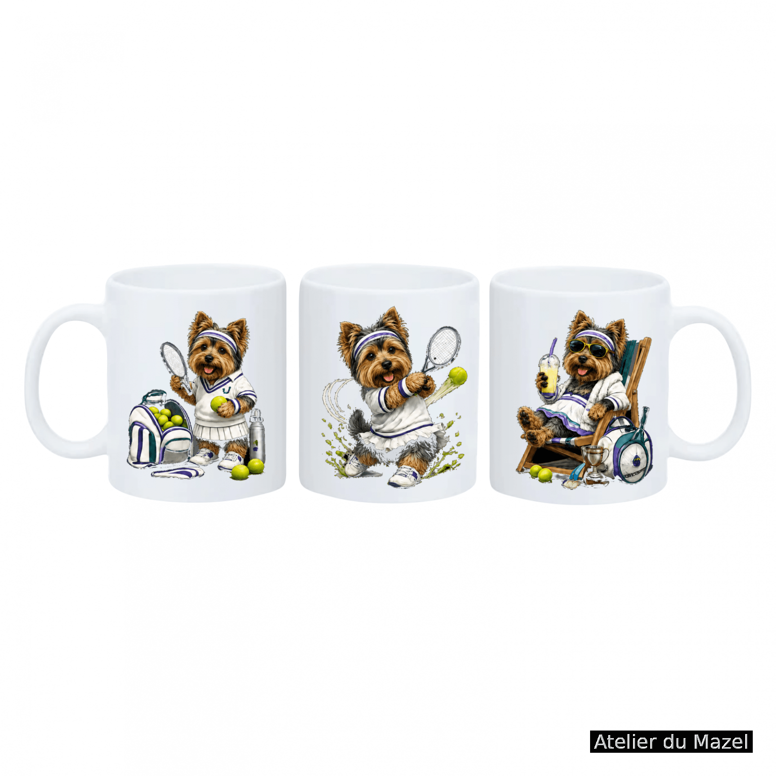 Mug Yorshire le Tennis