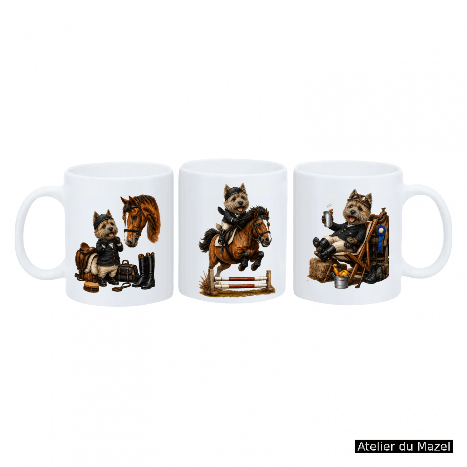 Mug Cairn l'Equitation