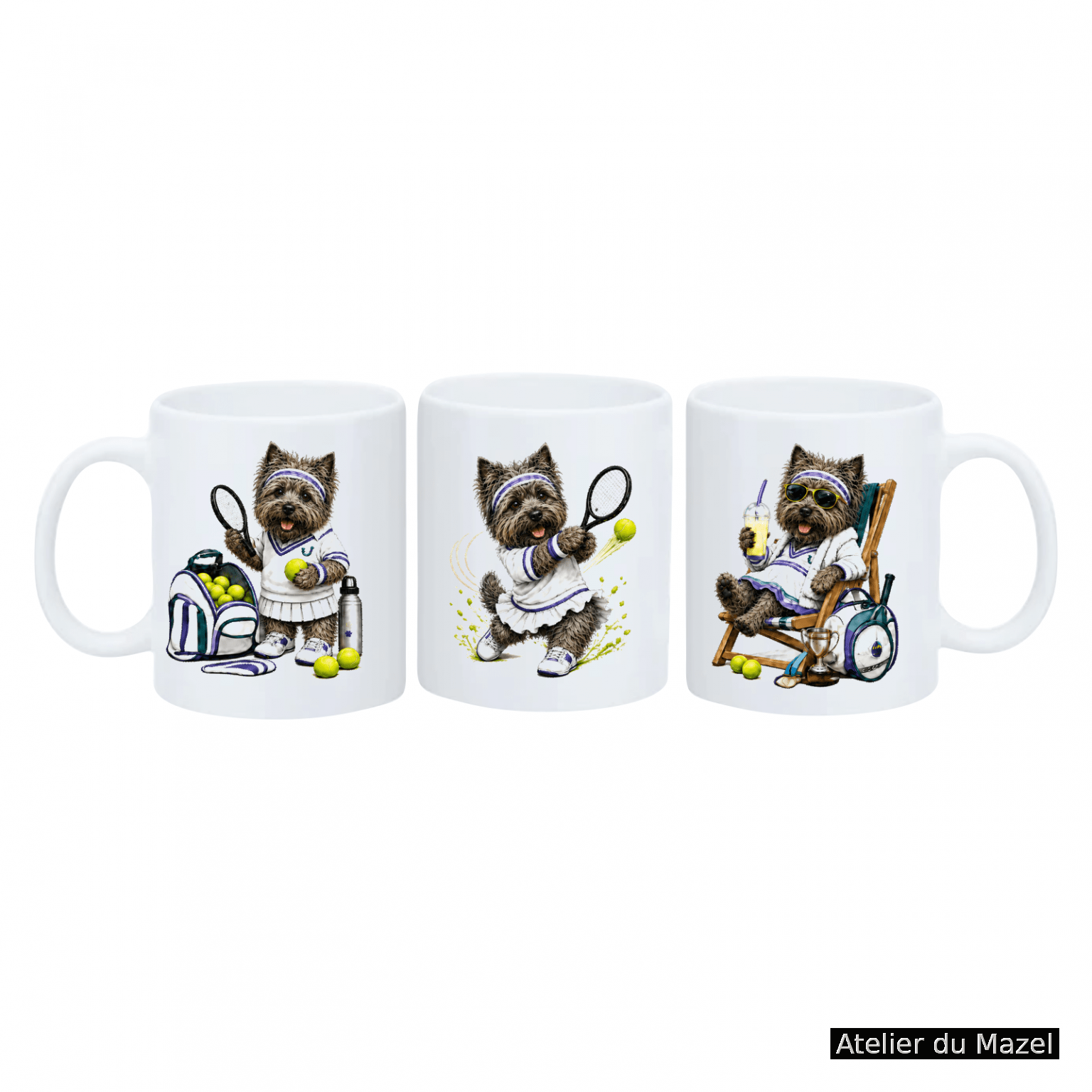 Mug Cairn le Tennis