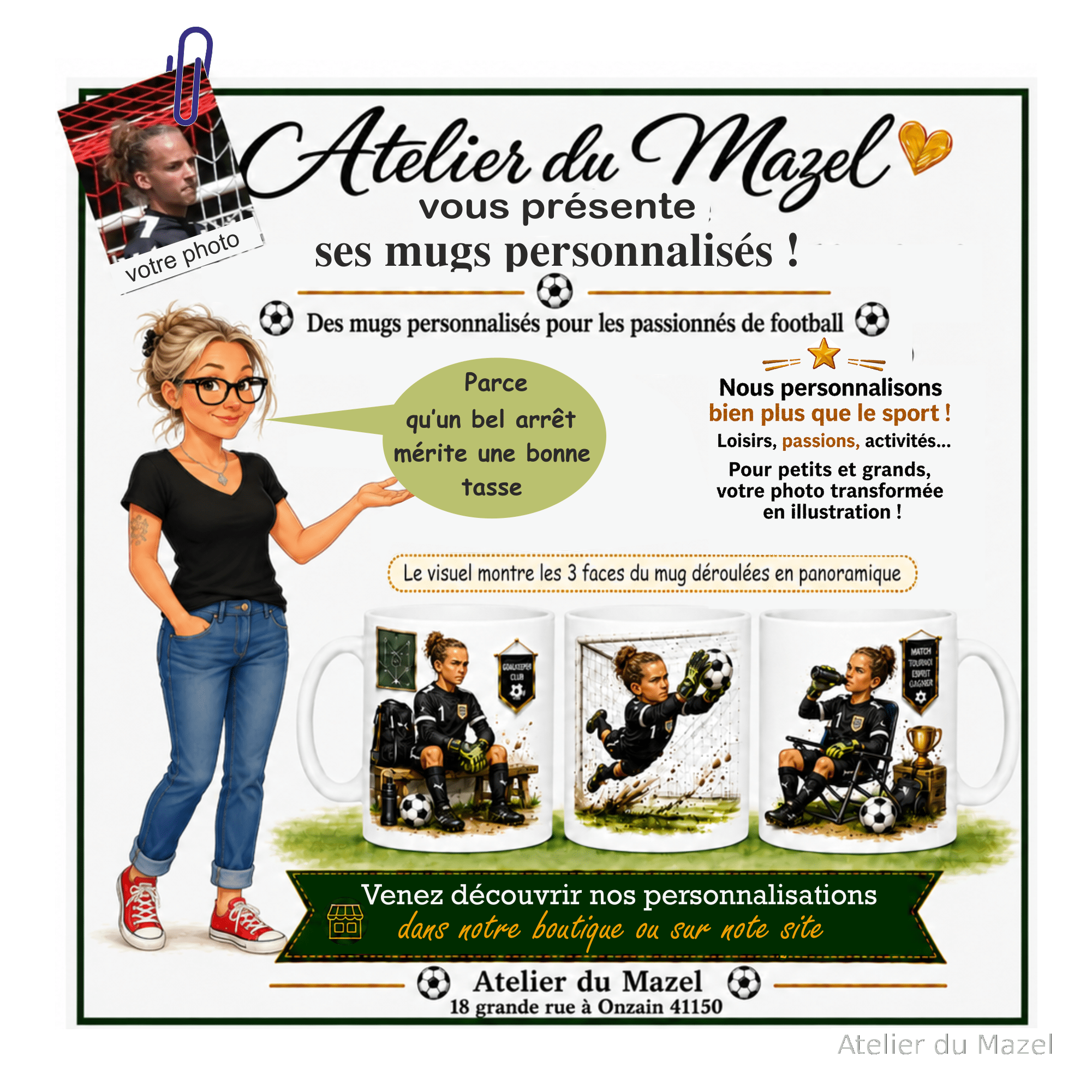 presentation mugs foot audrey et trombonne