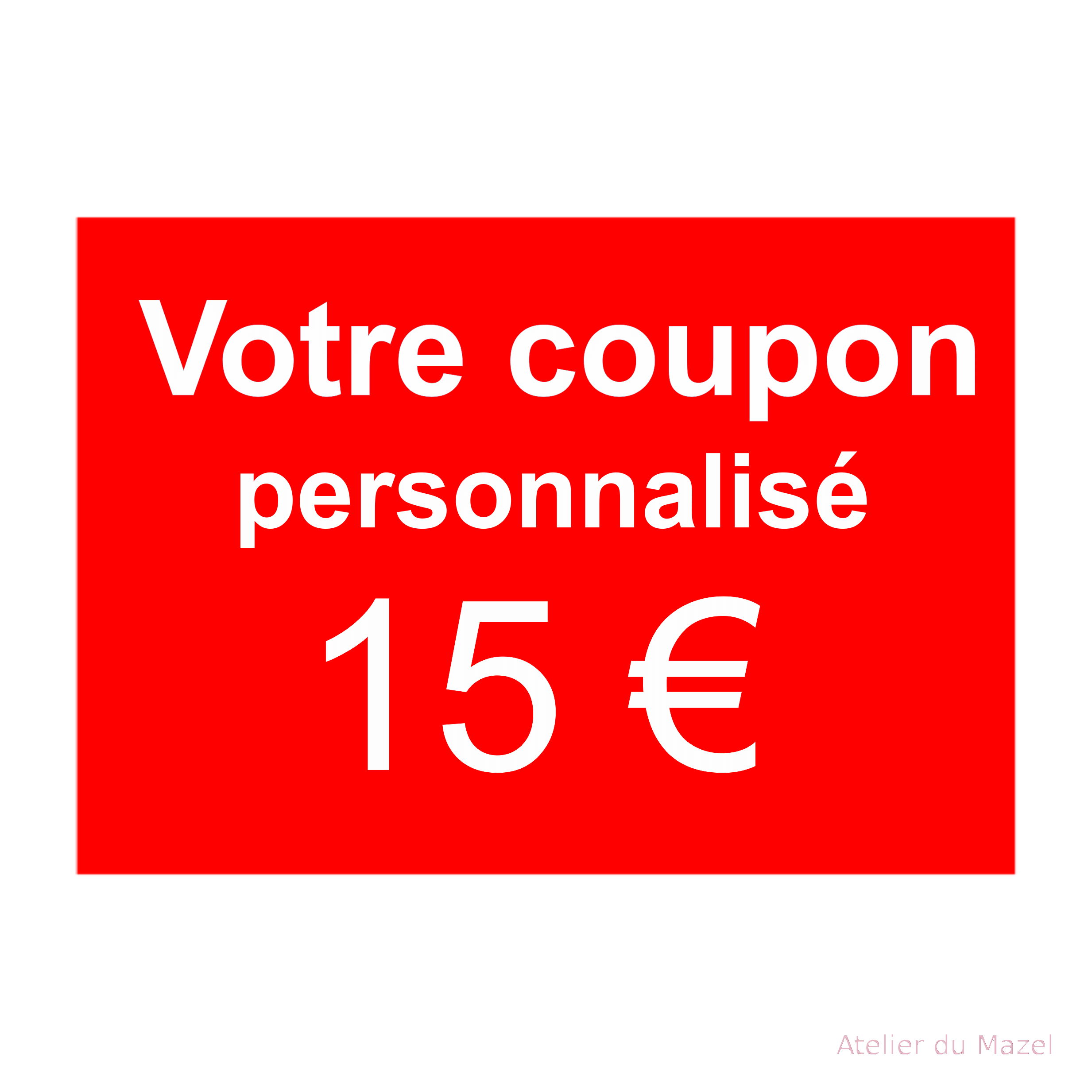 commande personnalisée ou sur mesure. (15€)